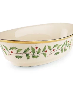 Lenox Holiday Vegetable Bowl Dinnerware
