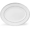 Lenox Dinnerware Hannah Platinum® 13" Oval Serving Platter