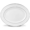 Lenox Hannah Platinum® 16" Oval Serving Platter
