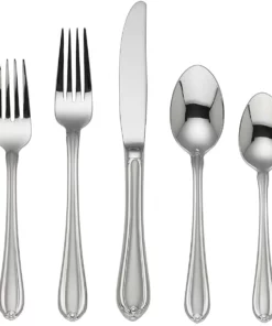 Gorham Melon Bud Frosted™ 5-piece Place Setting Flatware