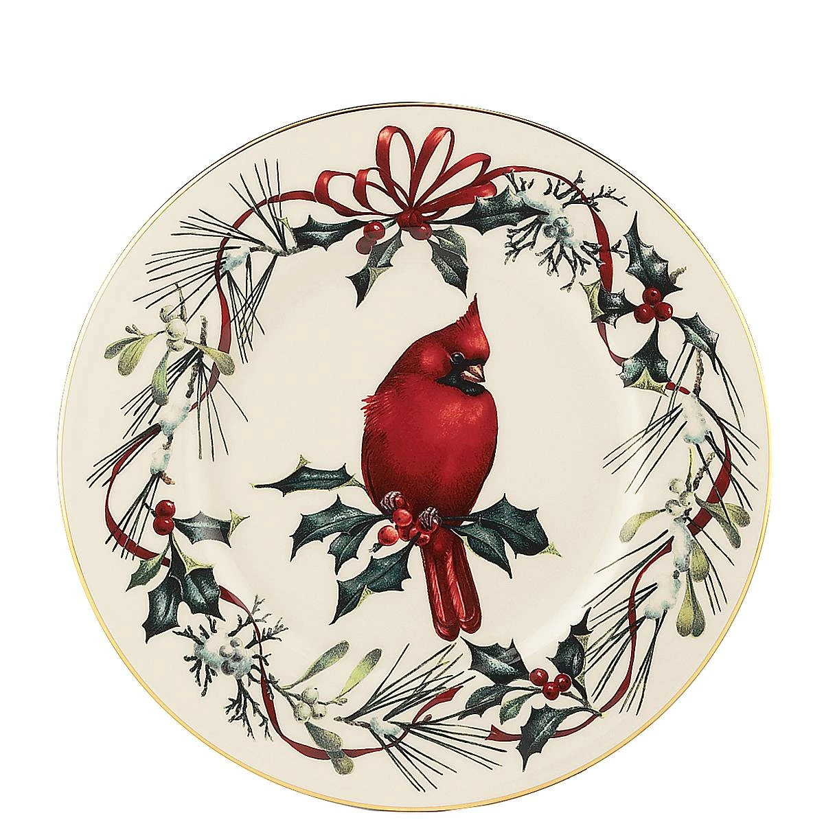 Lenox Dinnerware Winter Greetings Accent Plate