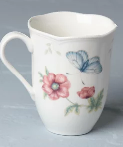 Lenox Butterfly Meadow Tiger Swallowtail Mug Dinnerware