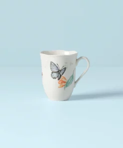 Lenox Butterfly Meadow® Blue Butterfly Mug