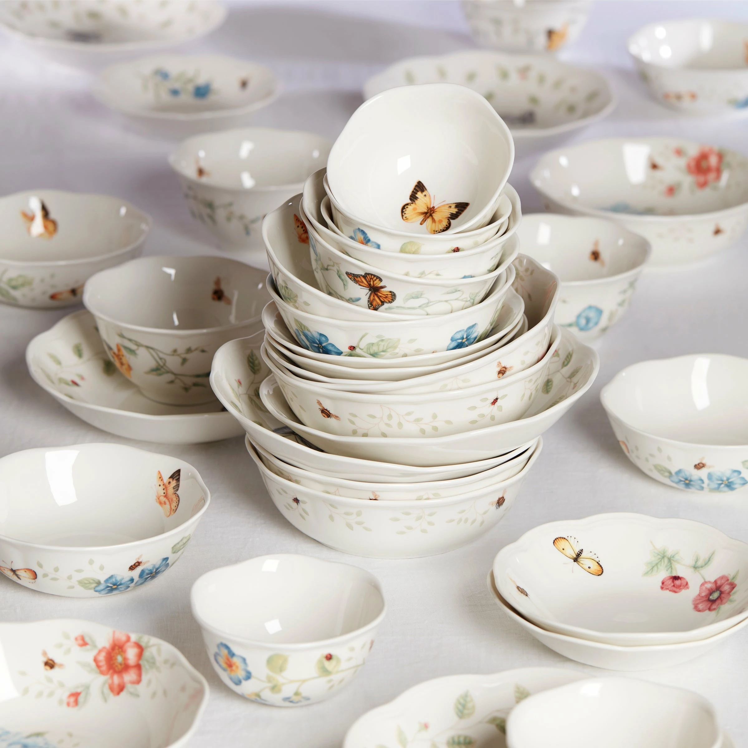 Lenox Butterfly Meadow® Dessert Bowl Dinnerware