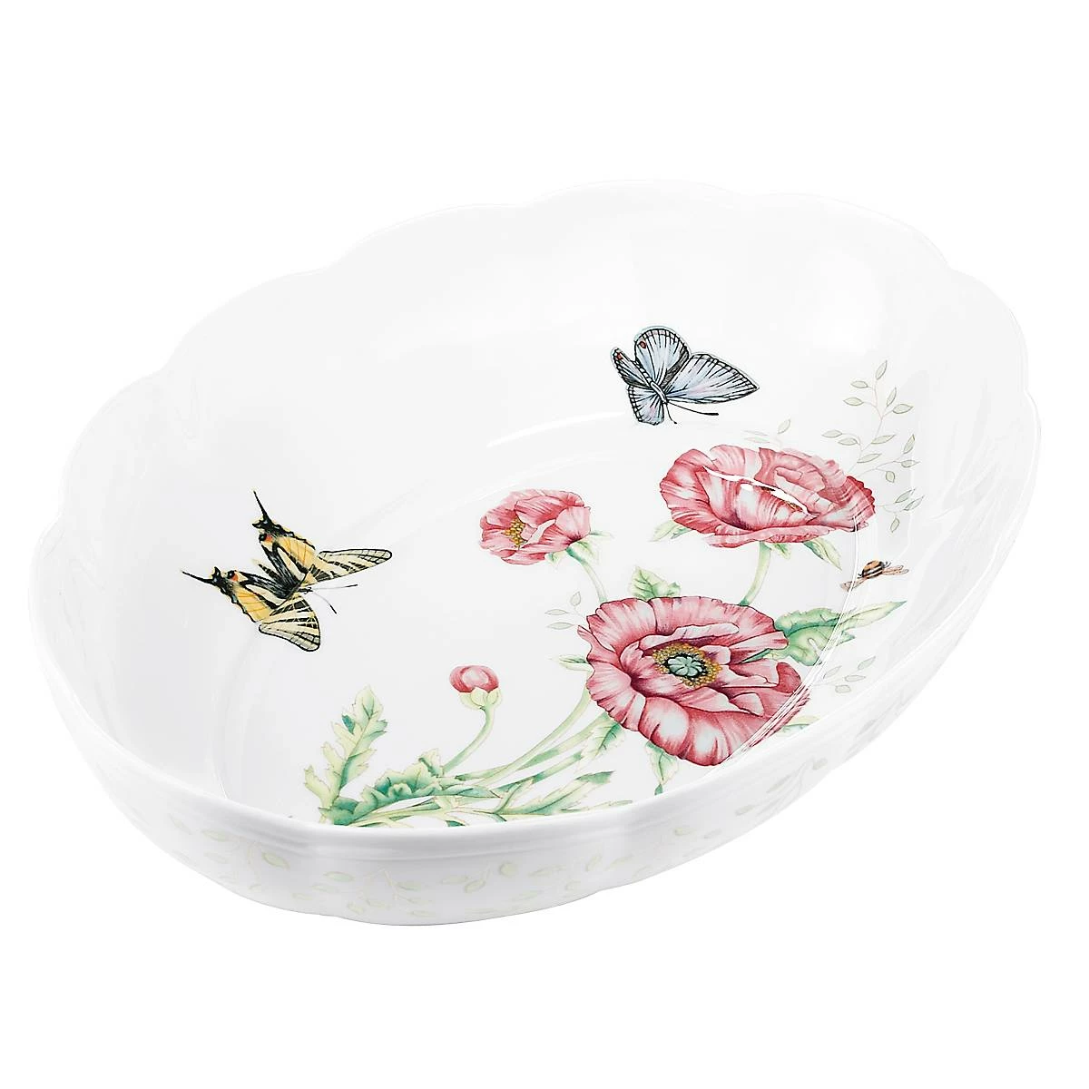 Lenox Kitchen Butterfly Meadow® Oval Baker
