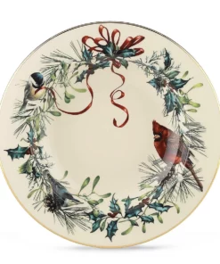 Lenox Winter Greetings Rimmed Bowl