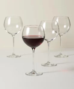 Lenox Drinkware Tuscany Classics 4-Piece Beaujolais Wine Glass Set