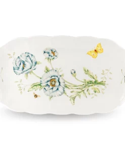 Lenox Butterfly Meadow® Oblong Sandwich Tray Dinnerware