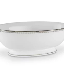Lenox Pearl Platinum™ Open Vegetable Bowl Dinnerware