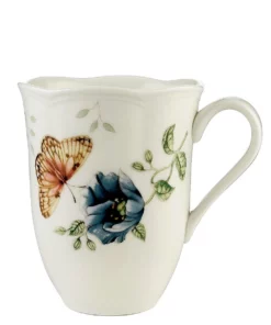 Lenox Butterfly Meadow Fritillary Mug Dinnerware