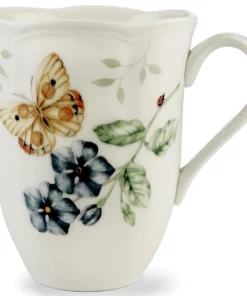 Lenox Dinnerware Butterfly Meadow Orange Sulphur Mug
