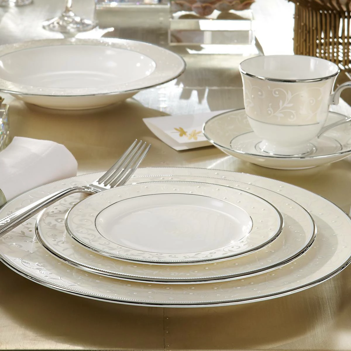 Lenox Opal Innocence⢠5-piece Place Setting Dinnerware