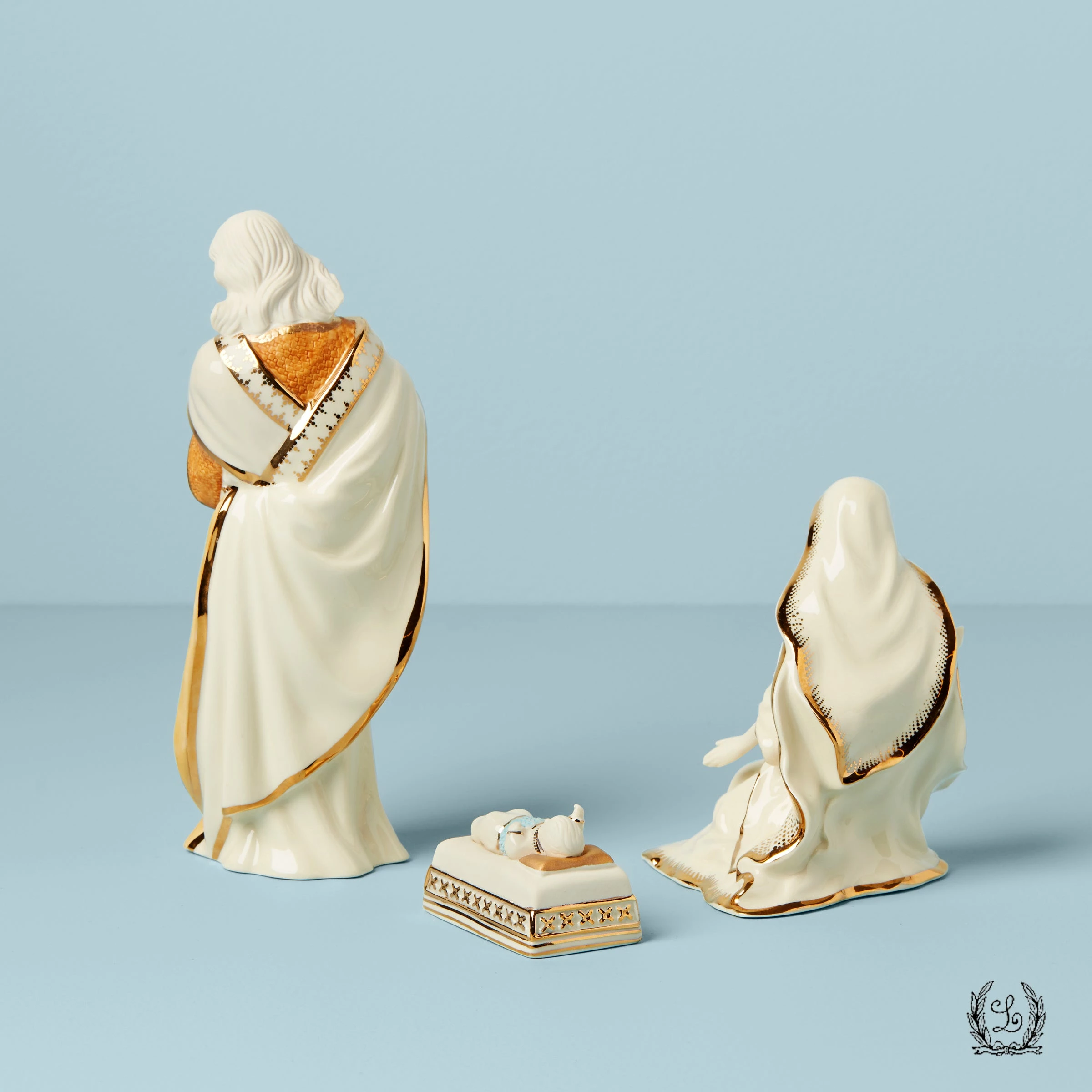 Lenox First Blessing Nativity™ 3PC Holy Family Set