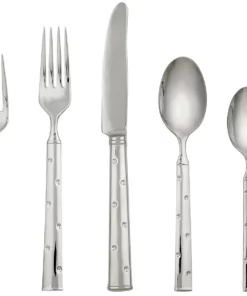 Kate Spade Larabee Dot 5-Piece Flatware Set