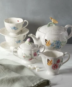 Lenox Dinnerware Butterfly Meadow® 7-piece Tea Set