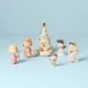 Lenox Nativity Peanuts 7-Piece Christmas Pageant Figurines