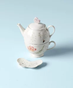 Lenox Dinnerware Butterfly Meadow 3-Piece Tea Set
