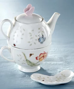 Lenox Dinnerware Butterfly Meadow 3-Piece Tea Set