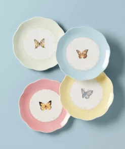 Lenox Butterfly Meadow® 4-piece Dessert Plate Set