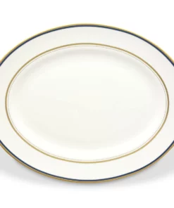Kate Spade Dinnerware Library Lane 13" Oval Serving Platter