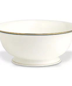 Kate Spade Dinnerware Library Lane Navy Serving Bowl