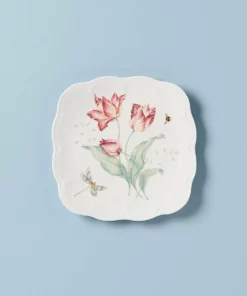 Lenox Butterfly Meadow® Square Accent Plate Dinnerware