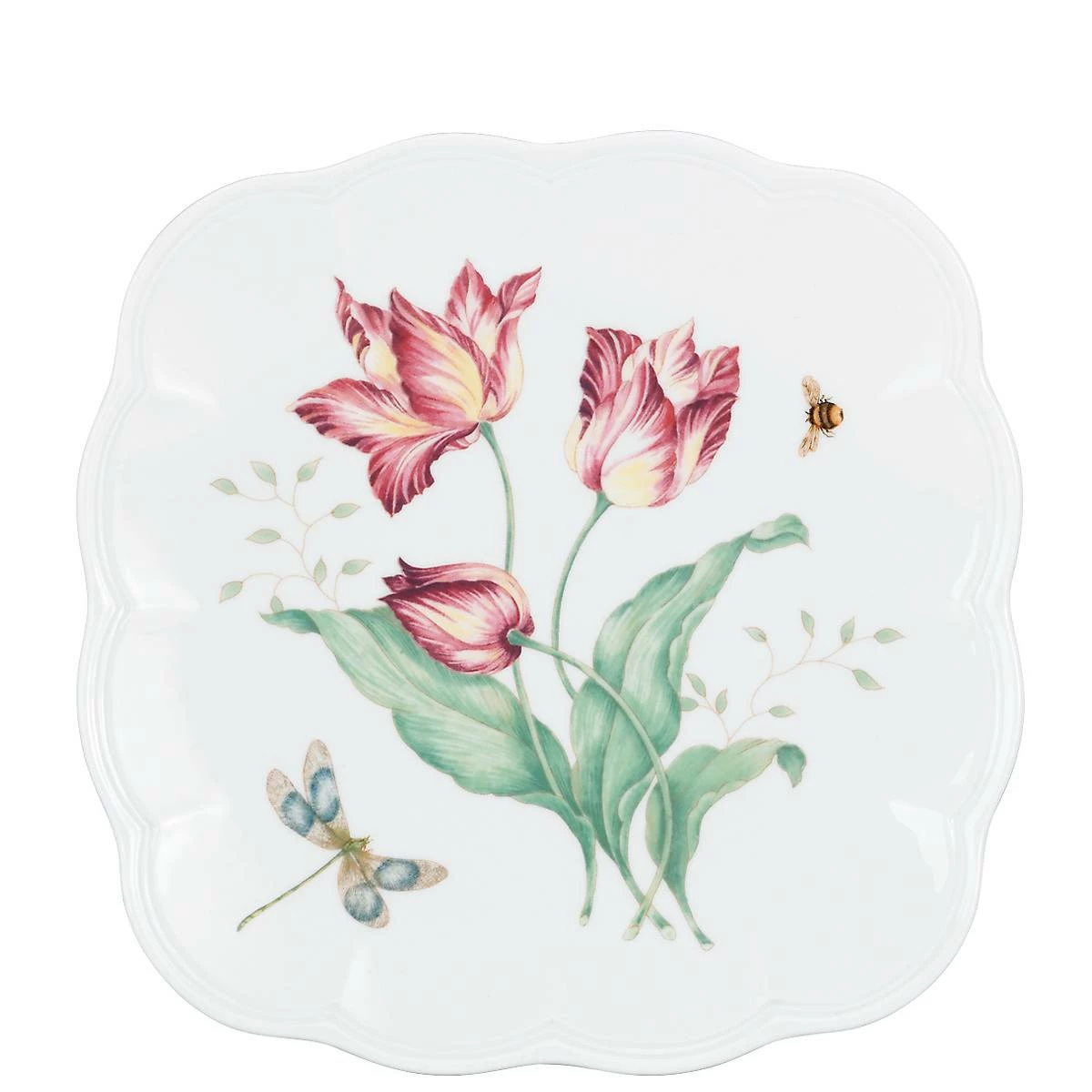 Lenox Butterfly Meadow® Square Accent Plate Dinnerware