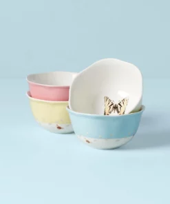 Lenox Dinnerware Butterfly Meadow ® 4-piece Dessert Bowl Set