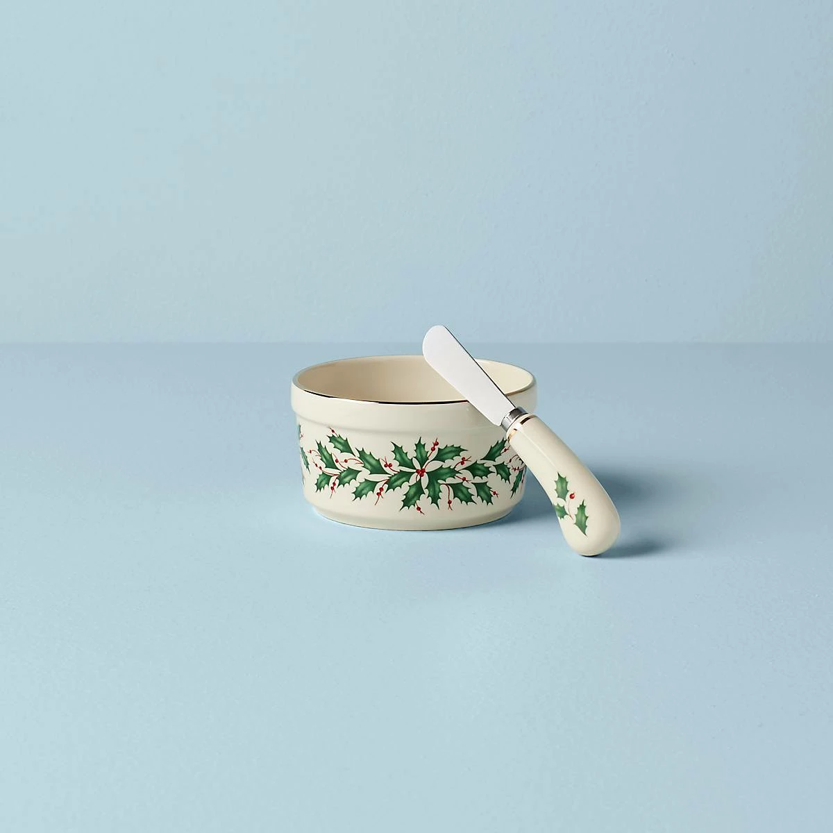 Lenox Hosting The Holidays Dip Bowl & Spreader Dinnerware