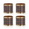 Lenox Dinnerware Holiday Nouveau Plaid NR S/4