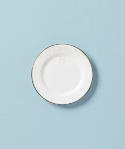 Lenox Opal Innocence Scroll Bread Plate