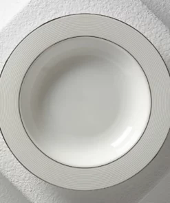 Lenox Opal Innocence Stripe™ Rimmed Bowl Dinnerware
