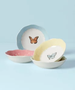 Lenox Butterfly Meadow ® 4-piece Dessert Bowl Set Dinnerware