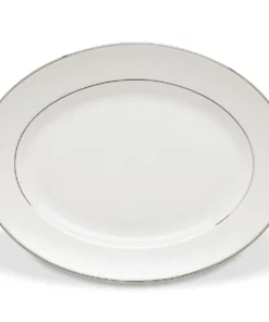 Lenox Opal Innocence Stripe™ 13" Oval Platter