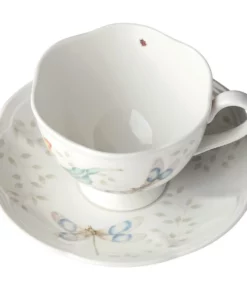 Lenox Butterfly Meadow Dragonfly Cup And Saucer