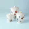 Lenox Dinnerware Butterfly Meadow 3-Piece Canister Set