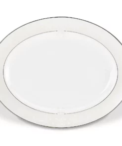 Lenox Opal Innocence Scroll™ 16" Oval Platter
