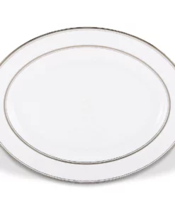 Kate Spade Library Lane Platinum™ 16" Oval Platter
