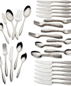 Lenox Sculpt™ 65-piece Flatware Set