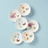 Lenox Dinnerware Butterfly Meadow 6-Piece Tidbit Plate Set