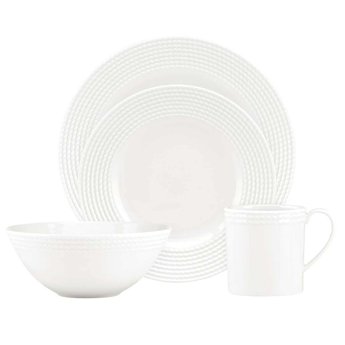 Kate Spade Dinnerware Wickford™ 4-piece Place Setting