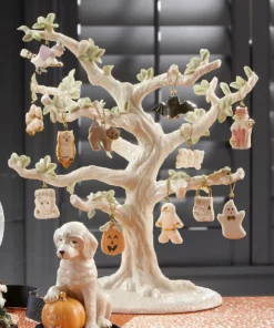Lenox Trick Or Treat 12-Piece Ornament Set Ornament Trees