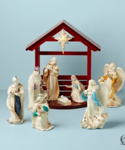 Lenox First Blessing Nativity 10-Piece Set