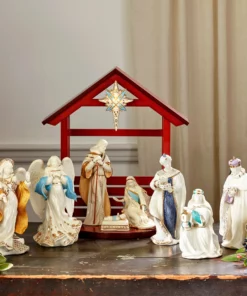 Lenox First Blessing Nativity 10-Piece Set