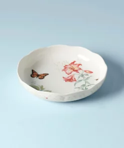 Lenox Butterfly Meadow® Low Serving Bowl Dinnerware