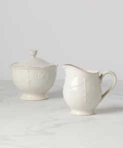 Lenox Dinnerware French Perle ™ Sugar And Creamer