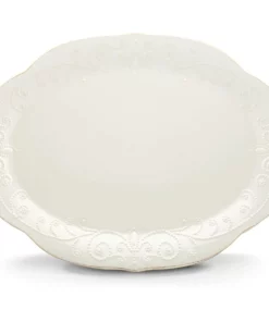 Lenox Dinnerware French Perle ™ 16" Oval Serving Platter