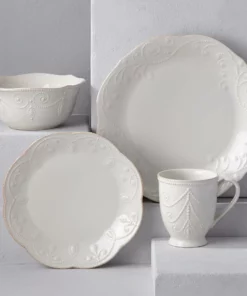 Lenox Dinnerware French Perle 4-Piece Place Setting