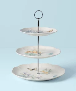 Lenox Butterfly Meadow® 3-tiered Server Dinnerware