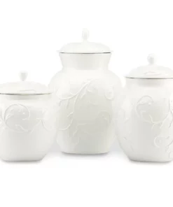 Lenox Opal Innocence Carved™ 3-piece Canister Set